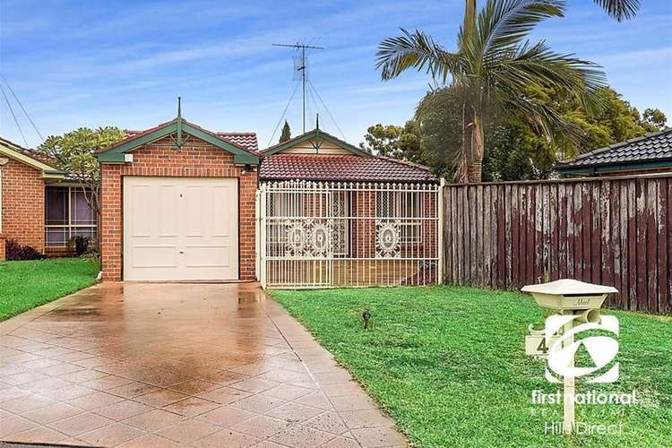 Main view of Homely house listing, 4 Tulsa Court, Quakers Hill NSW 2763