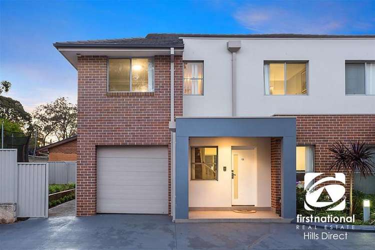 Main view of Homely townhouse listing, 13/7-9 President Road, Kellyville NSW 2155
