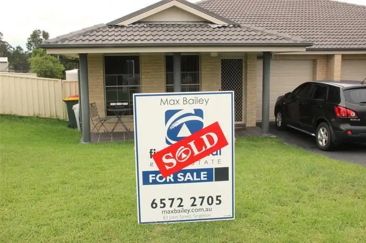 Main view of Homely semi-detached listing, 1/3 Partridge Place, Singleton NSW 2330