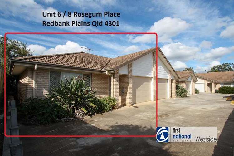 Main view of Homely unit listing, 6/8 Rosegum Place, Redbank Plains QLD 4301