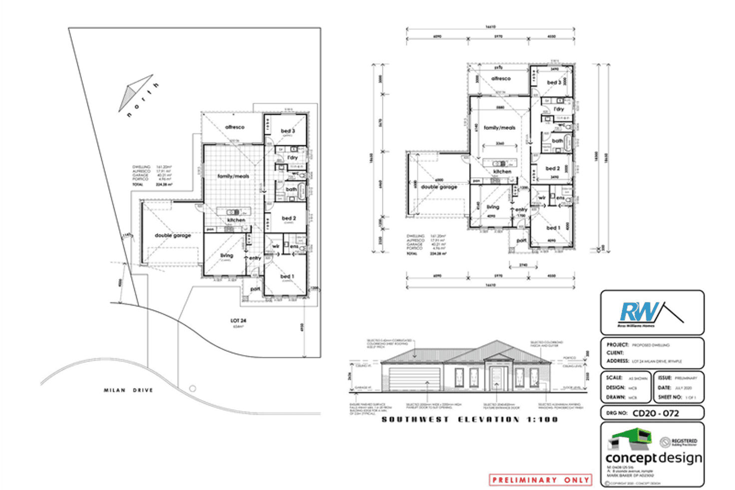 Main view of Homely house listing, Lot/24 Milan Drive, Irymple VIC 3498