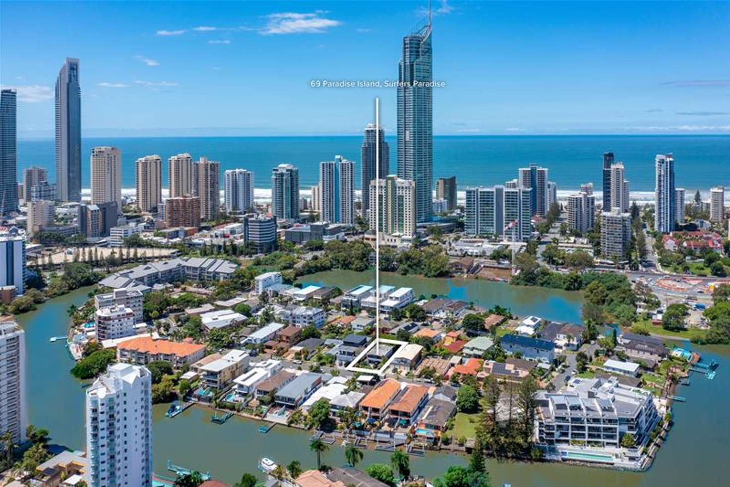 Main view of Homely house listing, 69 Paradise Island, Surfers Paradise QLD 4217