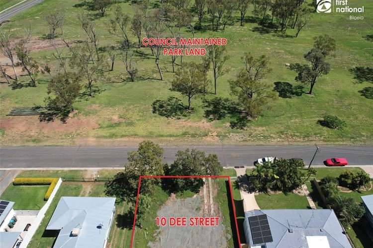 Main view of Homely residentialLand listing, 10 Dee Street, Biloela QLD 4715