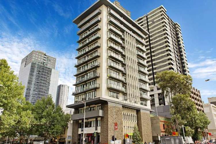 Main view of Homely apartment listing, 606/455 ELIZABETH STREET, Melbourne VIC 3000