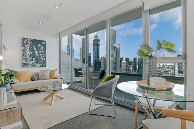 Second view of Homely apartment listing, 2510/8 DOWNIE STREET, Melbourne VIC 3000