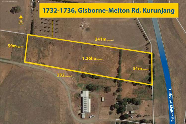 Main view of Homely residentialLand listing, 1732-1736 Gisborne-Melton Road, Kurunjang VIC 3337