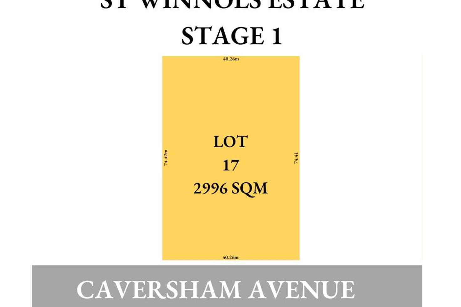 Main view of Homely residentialLand listing, LOT 17 Caversham Avenue, Caversham WA 6055