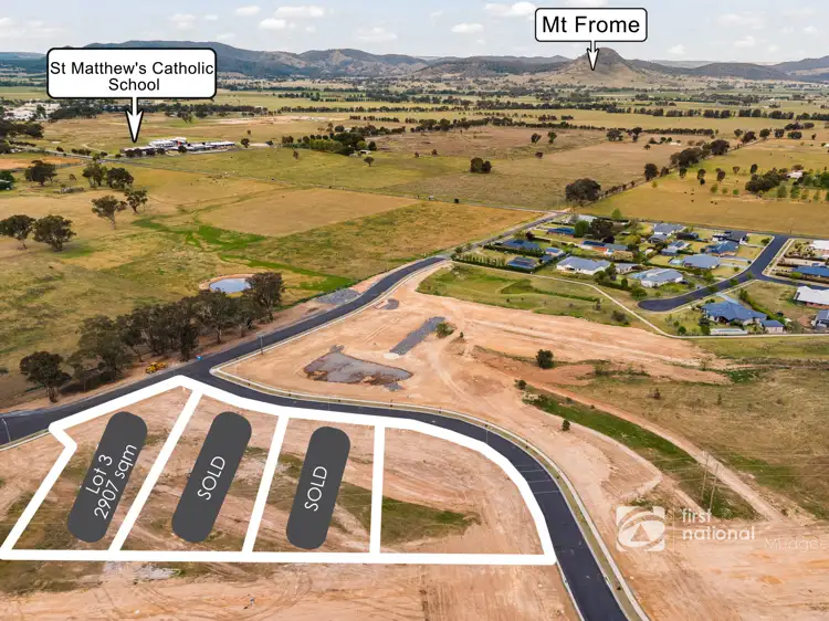 Third view of Homely land listing, Lot 3 Mervyns Lane, Mudgee NSW 2850