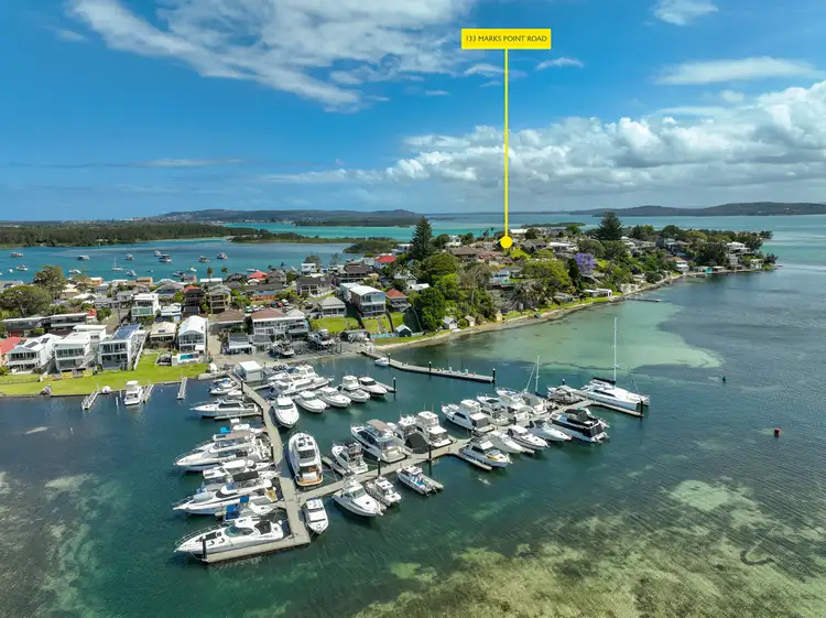Main view of Homely house listing, 133 Marks Point Road, Marks Point NSW 2280