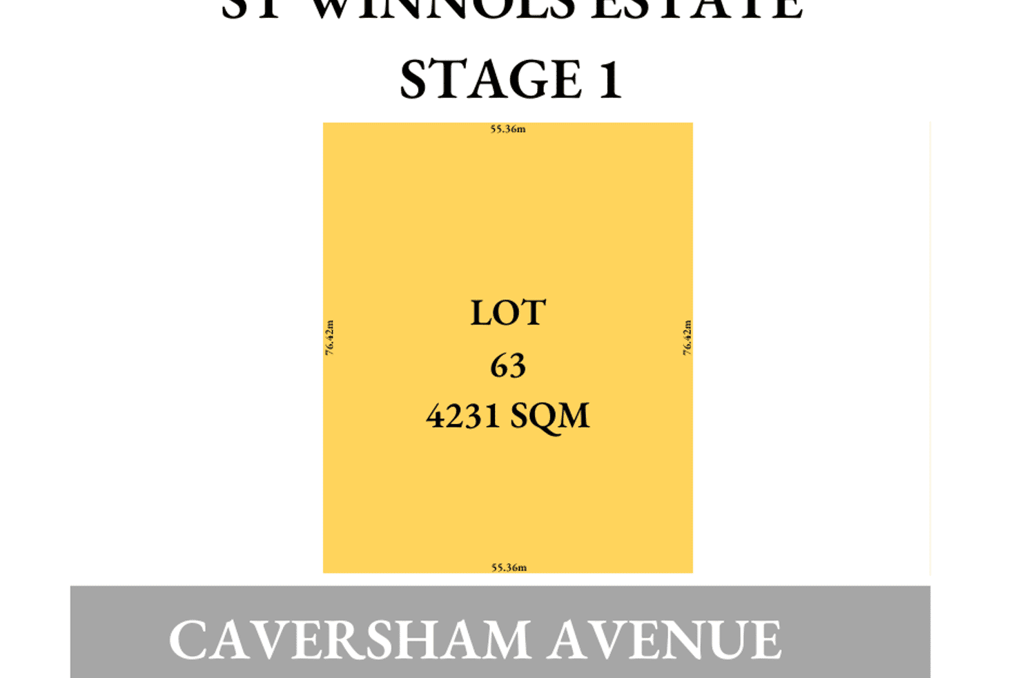 Main view of Homely residentialLand listing, LOT 63 Caversham Avenue, Caversham WA 6055
