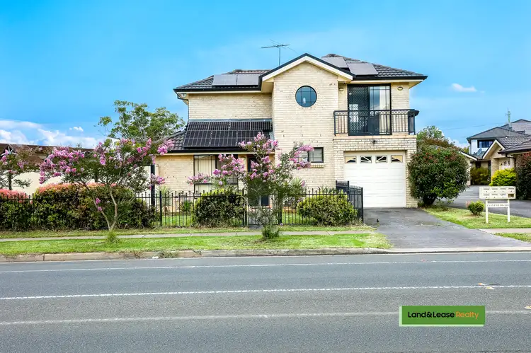 Main view of Homely townhouse listing, 1/13-15 Fields Road, Macquarie Fields NSW 2564