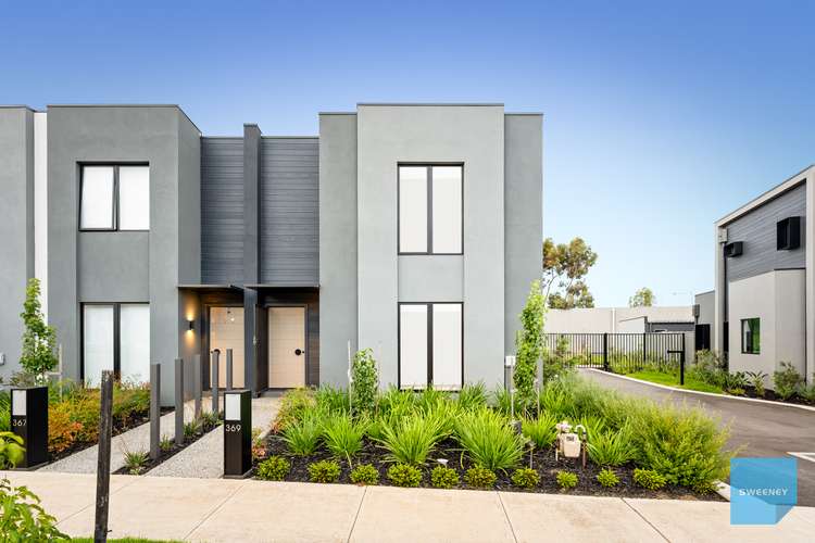 Main view of Homely townhouse listing, 369 Waterhaven Boulevard, Point Cook VIC 3030
