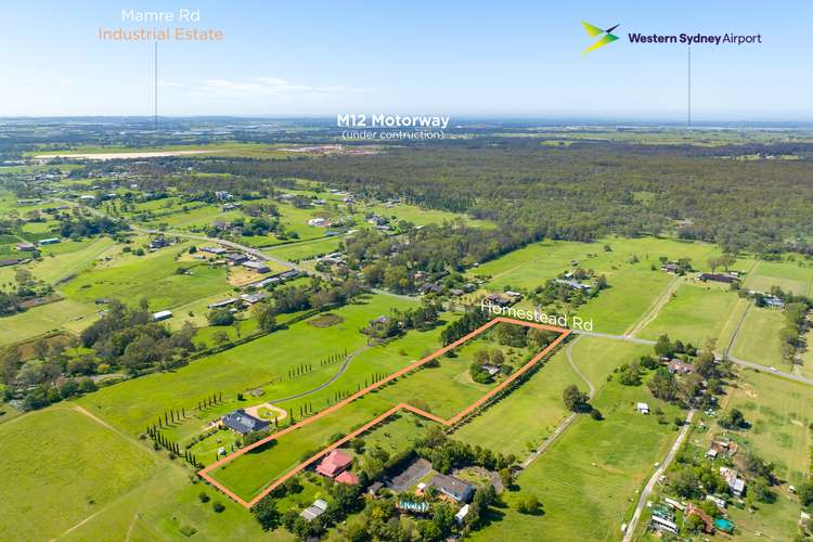 Main view of Homely acreageSemiRural listing, 107-111 Homestead Road, Orchard Hills NSW 2748