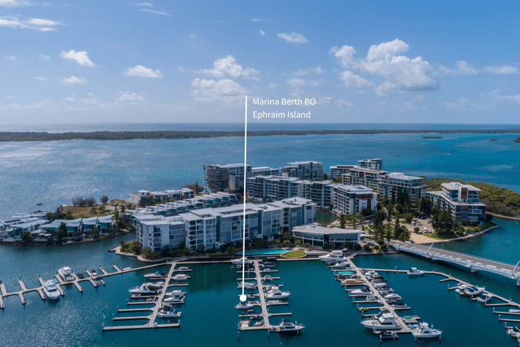Main view of Homely residentialLand listing, Marina Berth BO, Ephraim Island QLD 4216