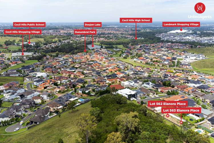 Main view of Homely residentialLand listing, Lot 563 Elanora Place, Cecil Hills NSW 2171