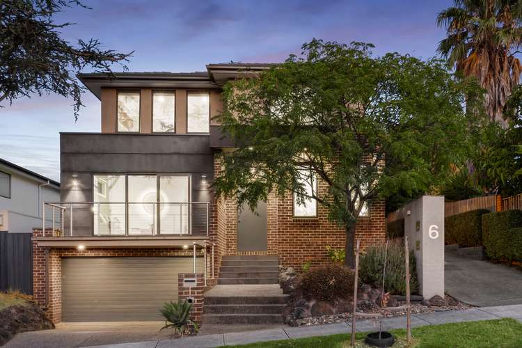 Main view of Homely townhouse listing, 1/6 Waratah Drive, Templestowe Lower VIC 3107