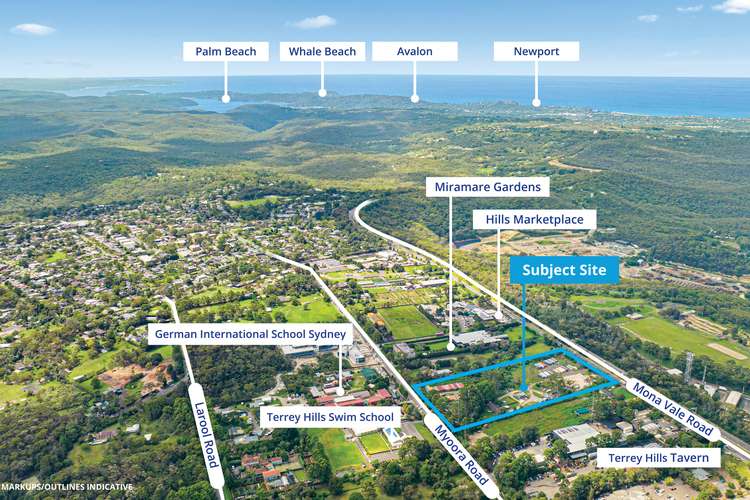 Main view of Homely acreageSemiRural listing, 42-44 Myoora Rd, Terrey Hills NSW 2084