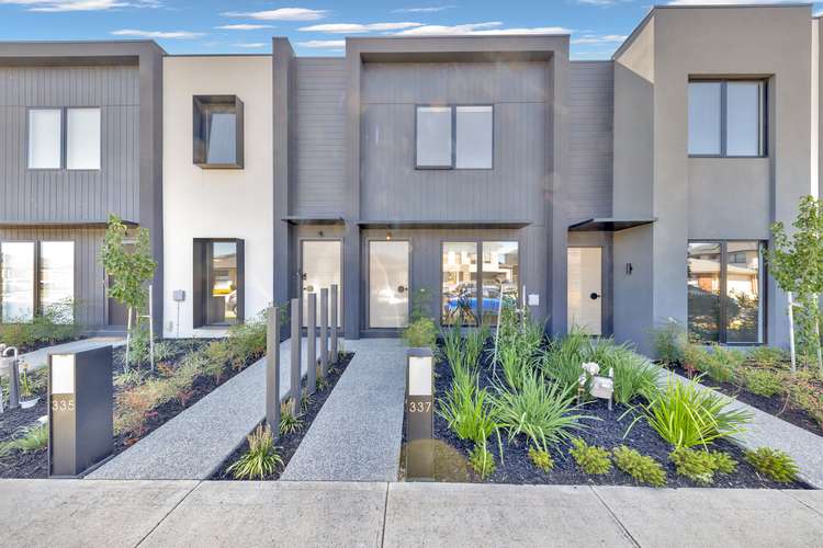 Main view of Homely townhouse listing, 337 Waterhaven Boulevard, Point Cook VIC 3030
