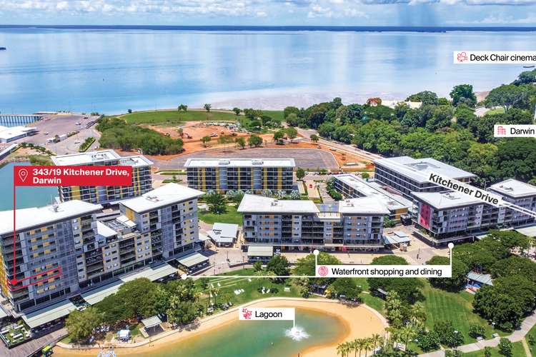 Main view of Homely apartment listing, 343/19 Kitchener Drive, Darwin City NT 800