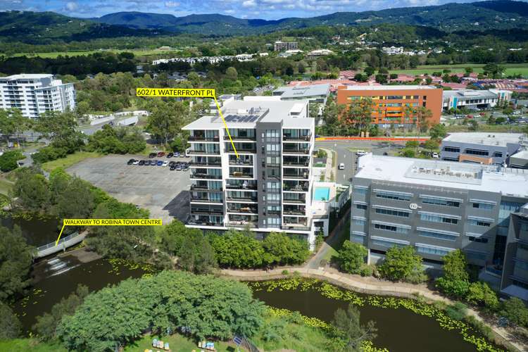 Main view of Homely apartment listing, 602/1 Waterfront Place, Robina QLD 4226