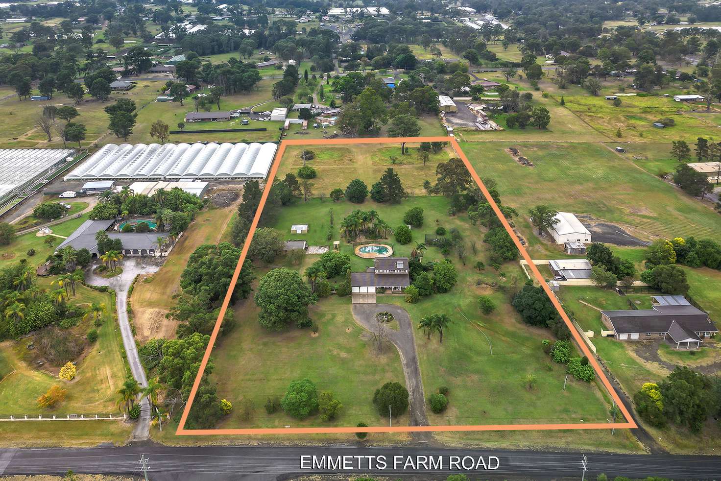 Main view of Homely acreageSemiRural listing, 7 Emmetts Farm Road, Rossmore NSW 2557