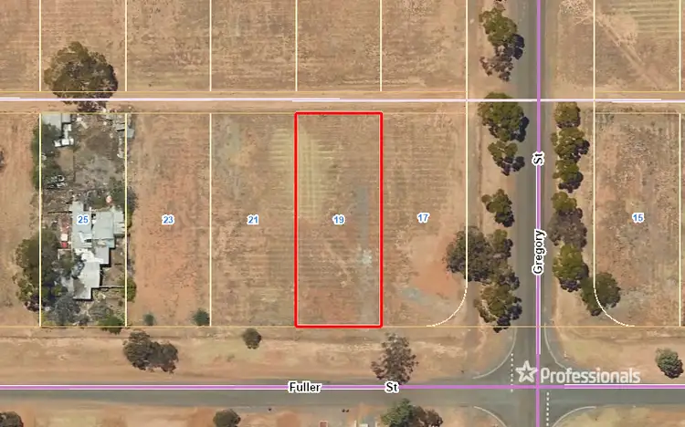 Main view of Homely land listing, 19 Fuller Street, Norseman WA 6443