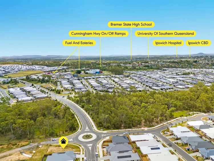 Third view of Homely land listing, LOT 601, 65 Trigona Drive, Ripley QLD 4306