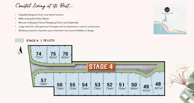 Second view of Homely land listing, Proposed Lot 75 Beachlink Estate, Bargara QLD 4670