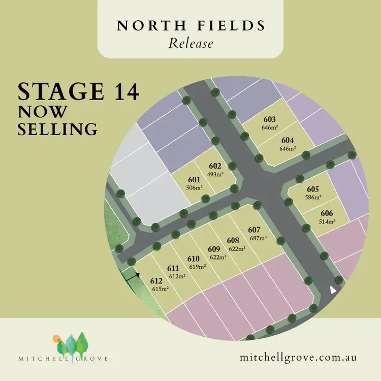 Second view of Homely land listing, Stage 14 Mitchell Grove, North Fields Release, Moe VIC 3825
