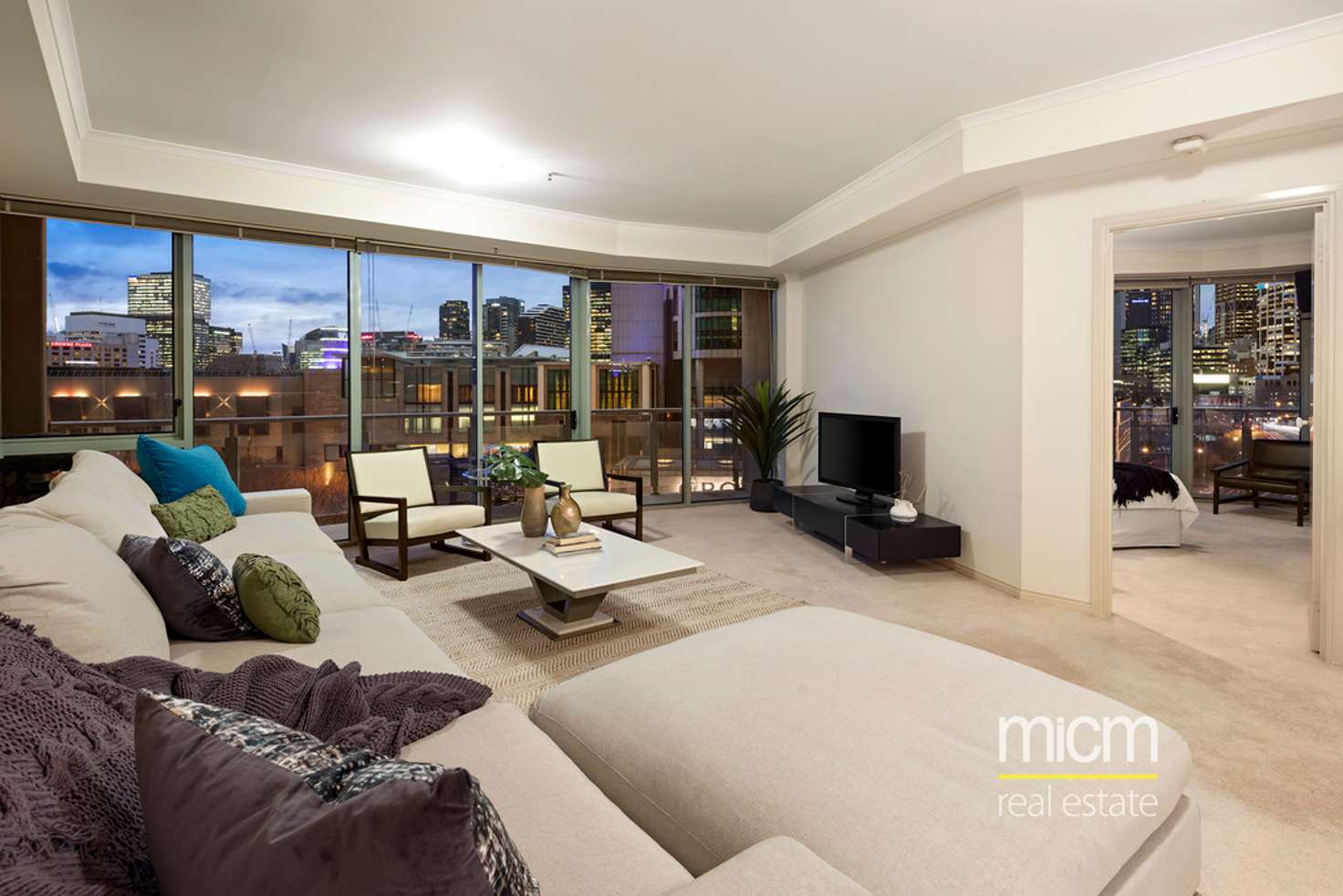 Main view of Homely apartment listing, 601/83 Queensbridge Street, Southbank VIC 3006