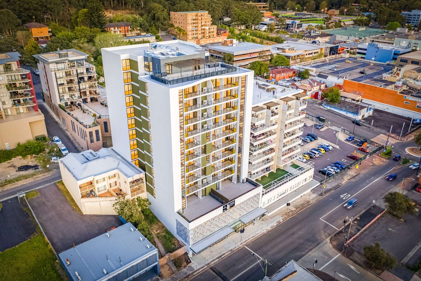Main view of Homely unit listing, 704/277-279 Mann Street, Gosford NSW 2250