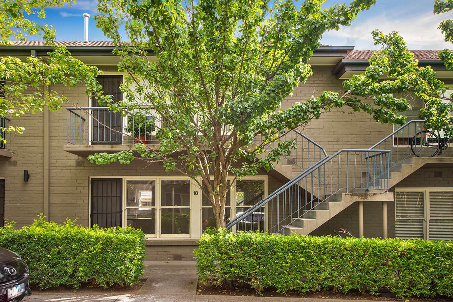 Main view of Homely apartment listing, 18/3 Kooyongkoot Road, Hawthorn VIC 3122