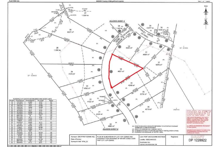 Third view of Homely residentialLand listing, Lot 33 Stage 1 Beechwood Meadows, Beechwood NSW 2446