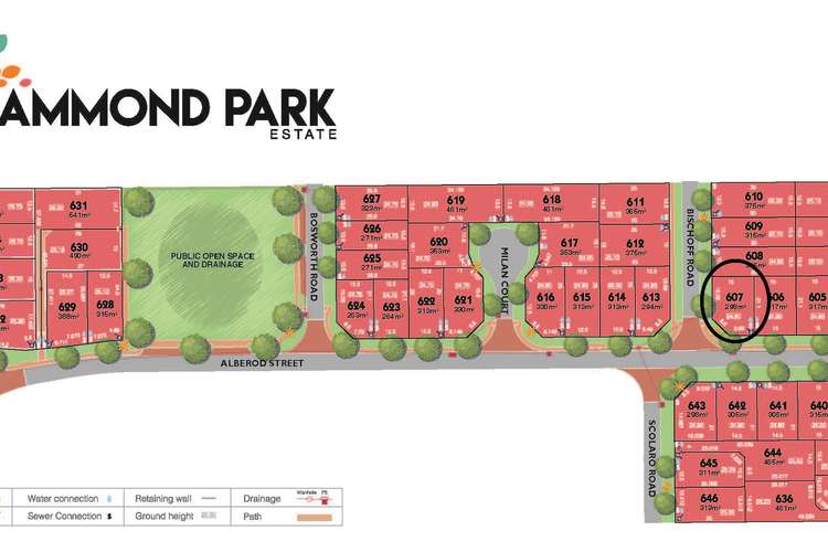 Second view of Homely residentialLand listing, Lot 607 ALBEROD ST, Hammond Park WA 6164