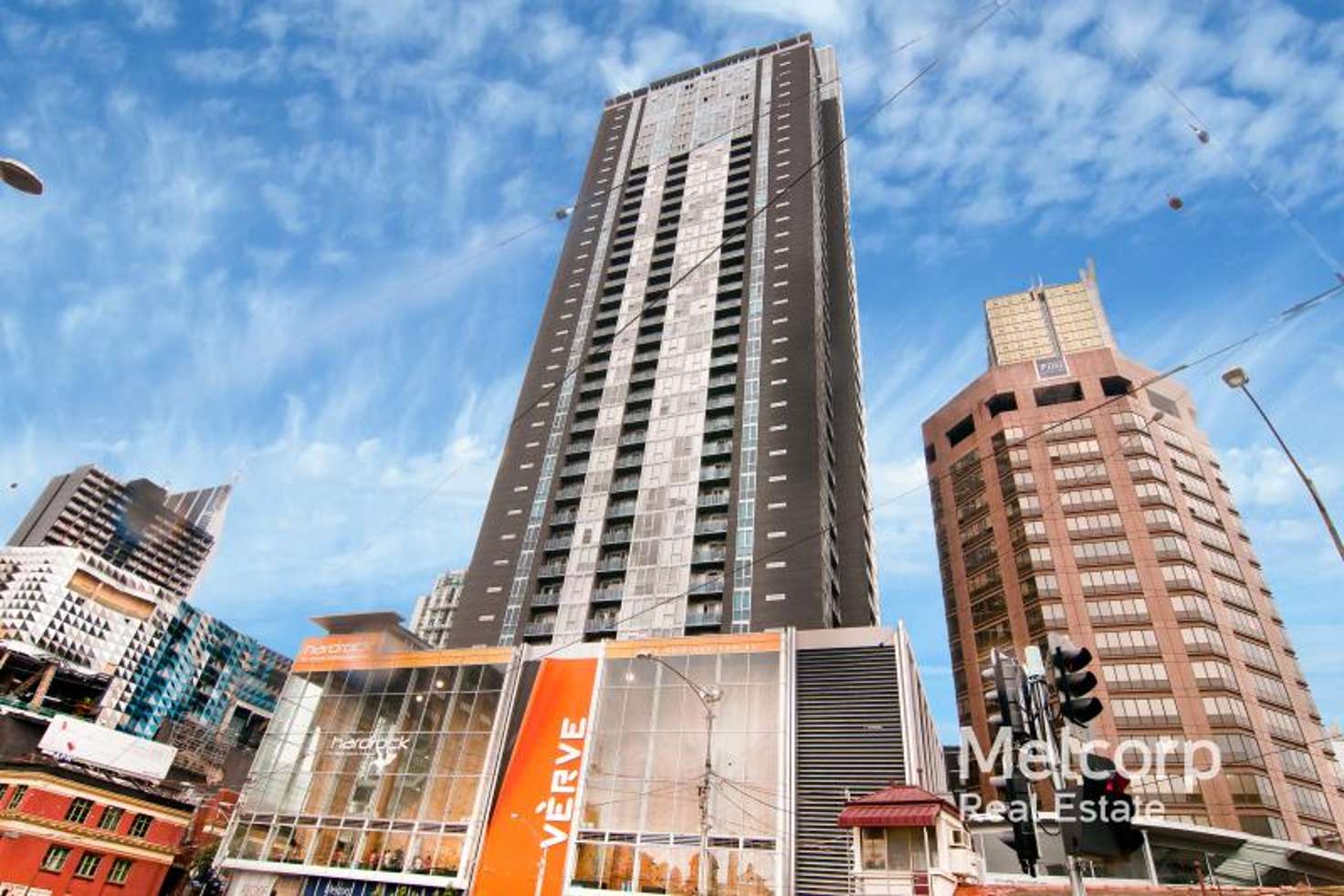 Main view of Homely apartment listing, 2406/483 Swanston Street, Melbourne VIC 3000