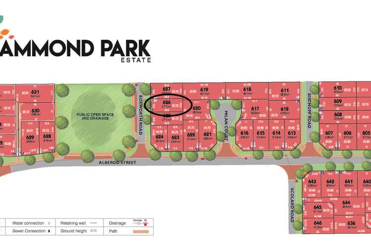 Second view of Homely residentialLand listing, Lot 626 Bosworth  Rd, Hammond Park WA 6164