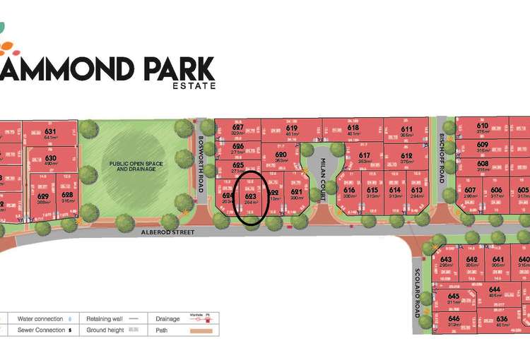 Second view of Homely residentialLand listing, Lot 623 Alberod  St, Hammond Park WA 6164