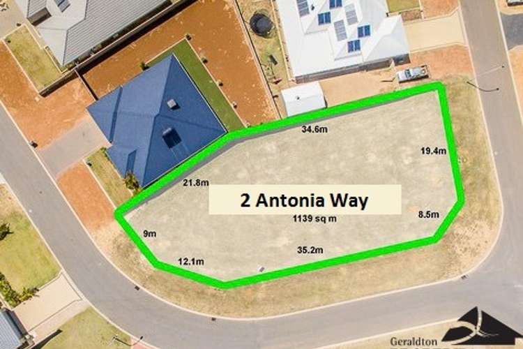 Second view of Homely residentialLand listing, 2 Antonia Way, Geraldton WA 6530