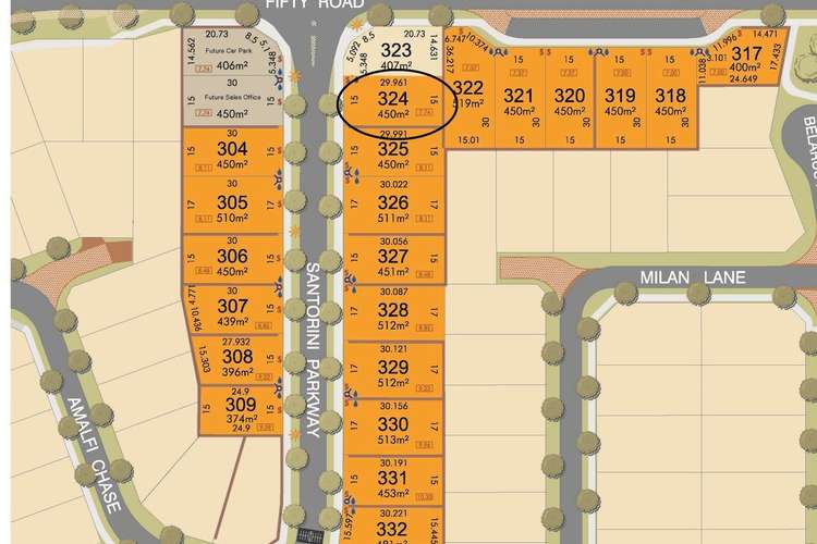 Second view of Homely residentialLand listing, Lot 324 Santorini Parkway, Baldivis WA 6171