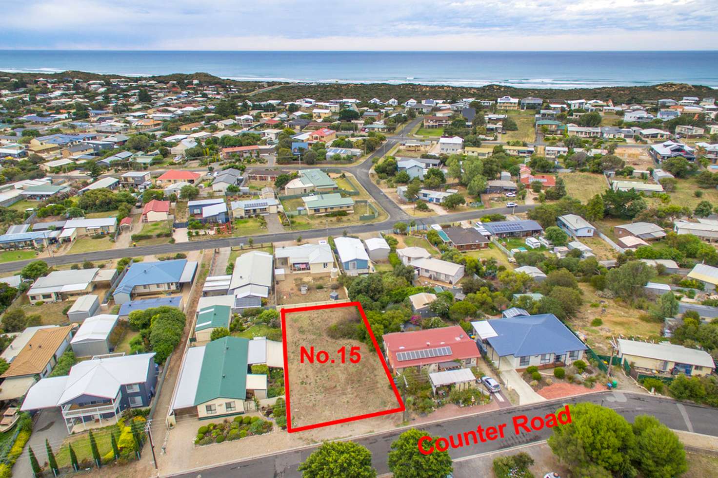 Main view of Homely residentialLand listing, 15 Counter Road, Goolwa Beach SA 5214