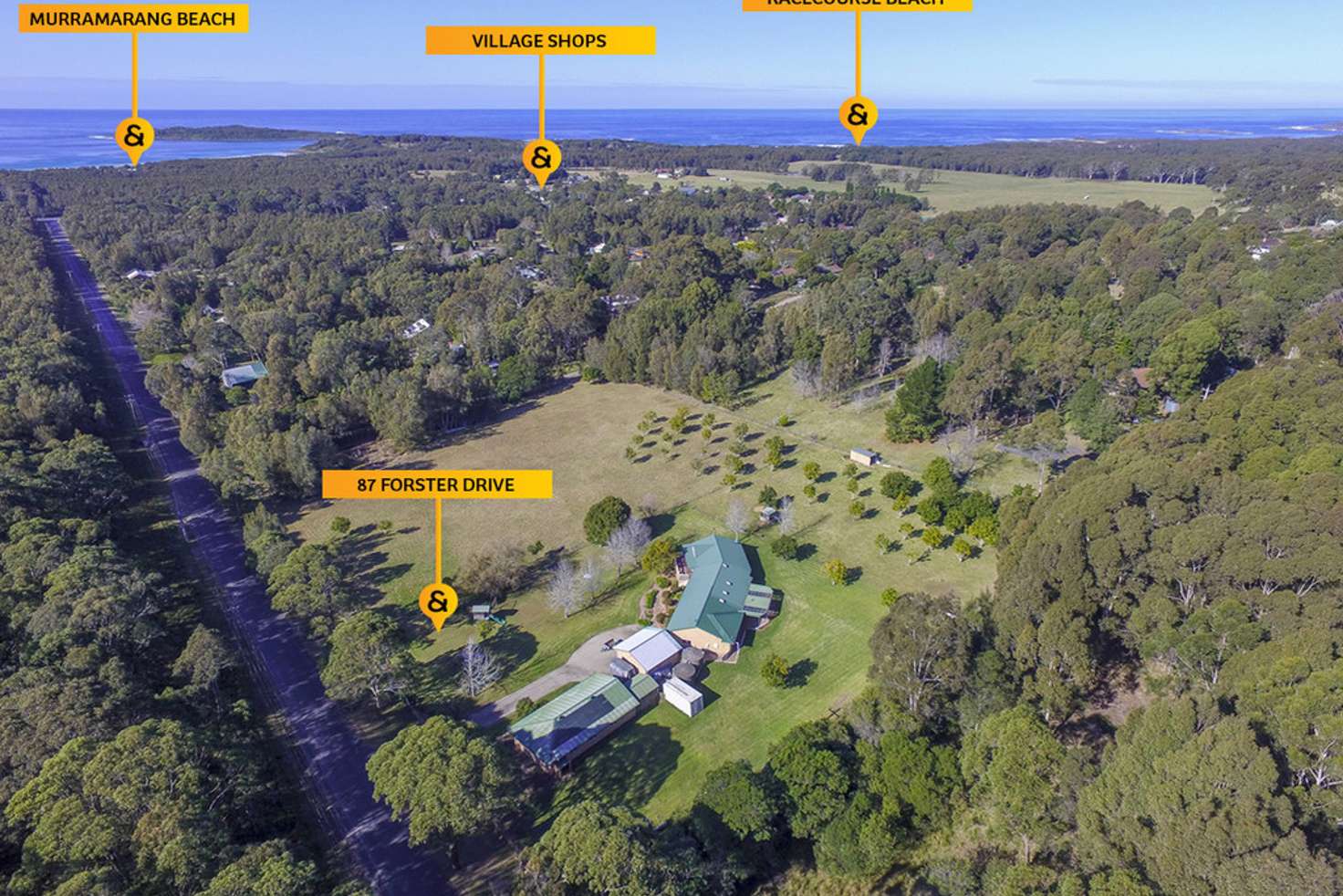 Main view of Homely acreageSemiRural listing, 87 Forster Drive, Bawley Point NSW 2539