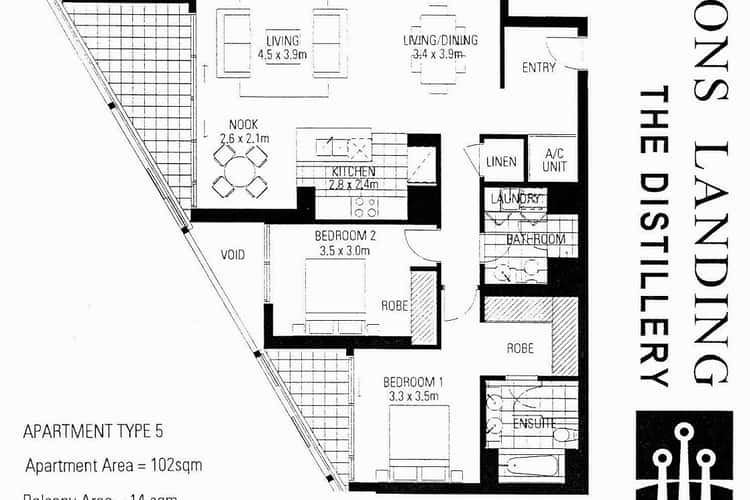 Fifth view of Homely apartment listing, 405/45 Bowman Street, Pyrmont NSW 2009