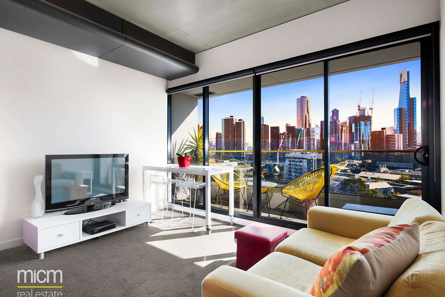 Main view of Homely apartment listing, 1105/65 Coventry Street, Southbank VIC 3006