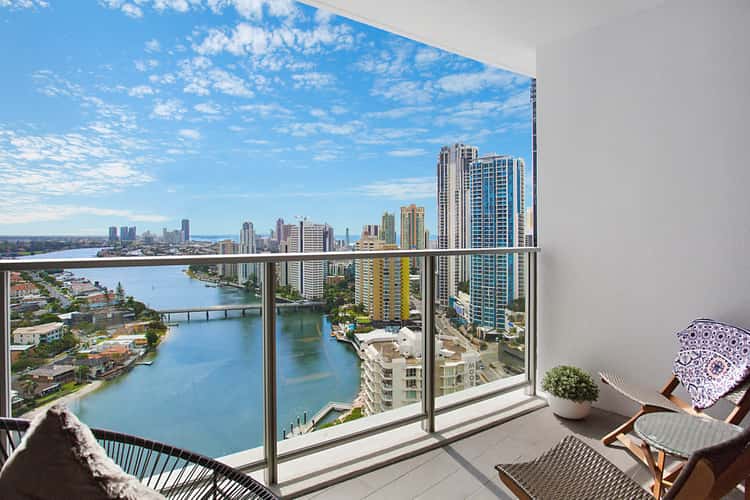Main view of Homely apartment listing, Unit 2505 'Avalon' 4 Wahroonga Place, Surfers Paradise QLD 4217