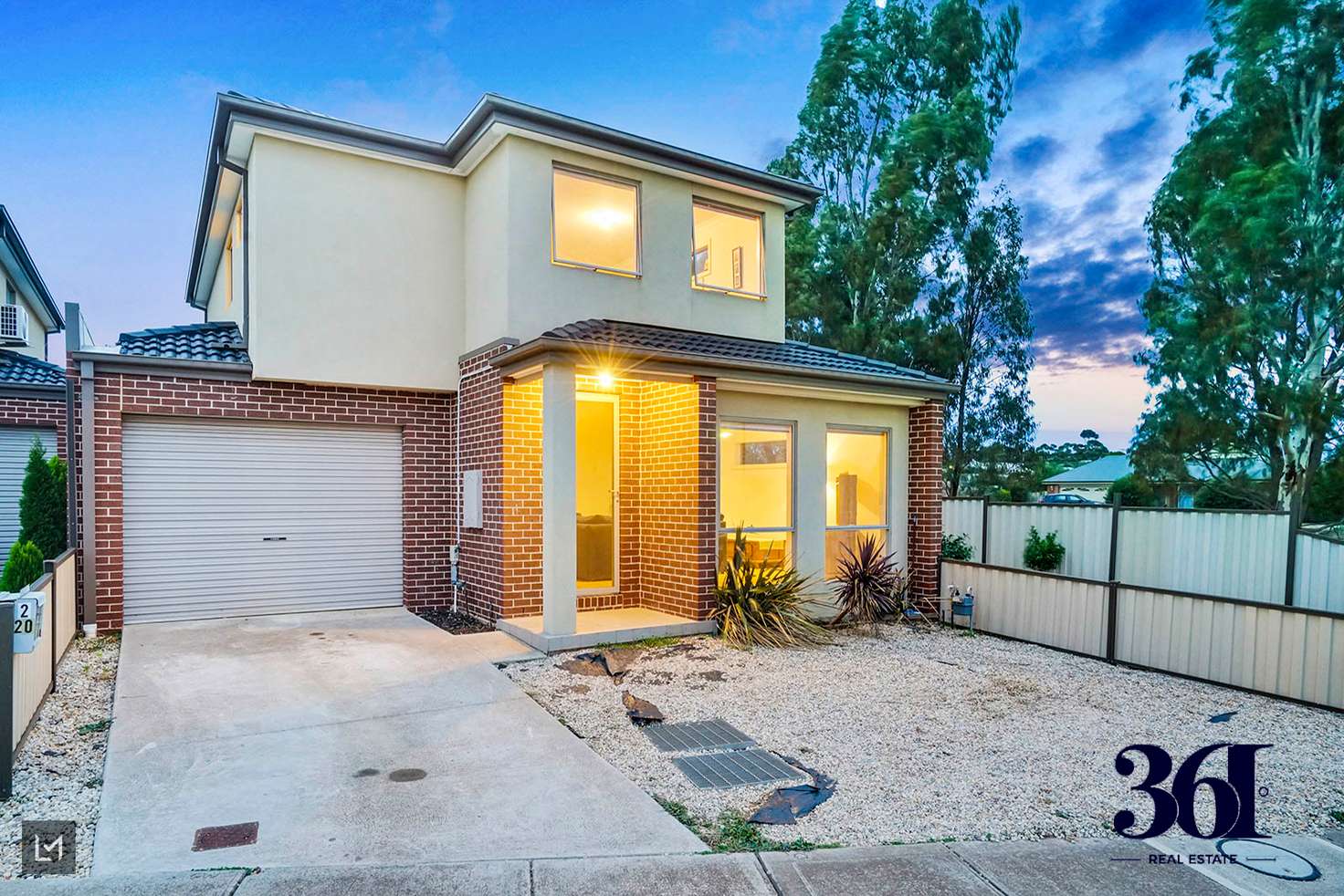Main view of Homely townhouse listing, 2/20 Sovereign Boulevard, Harkness VIC 3337