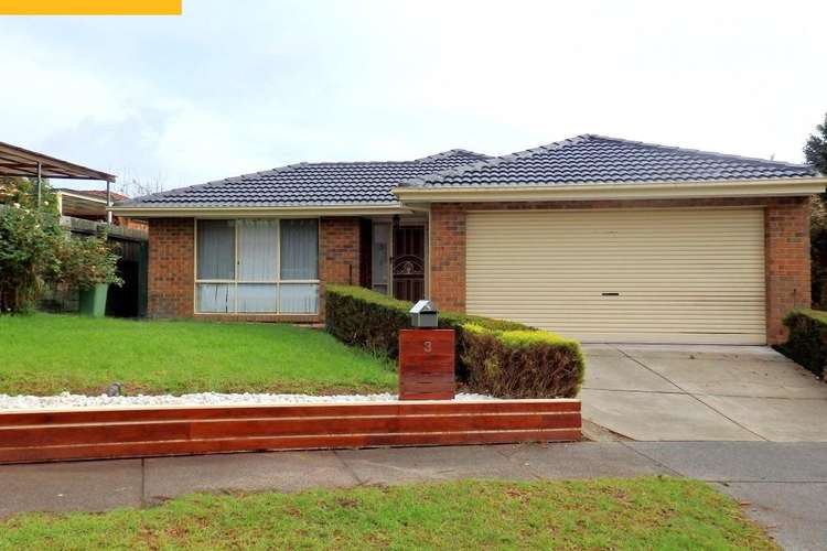 Main view of Homely house listing, 3 DONEGAL WAY, Hampton Park VIC 3976