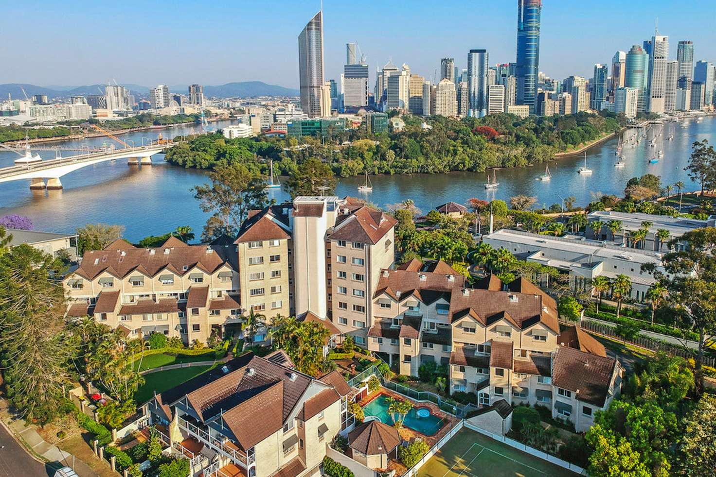 Main view of Homely apartment listing, 20/236 River Terrace, Kangaroo Point QLD 4169