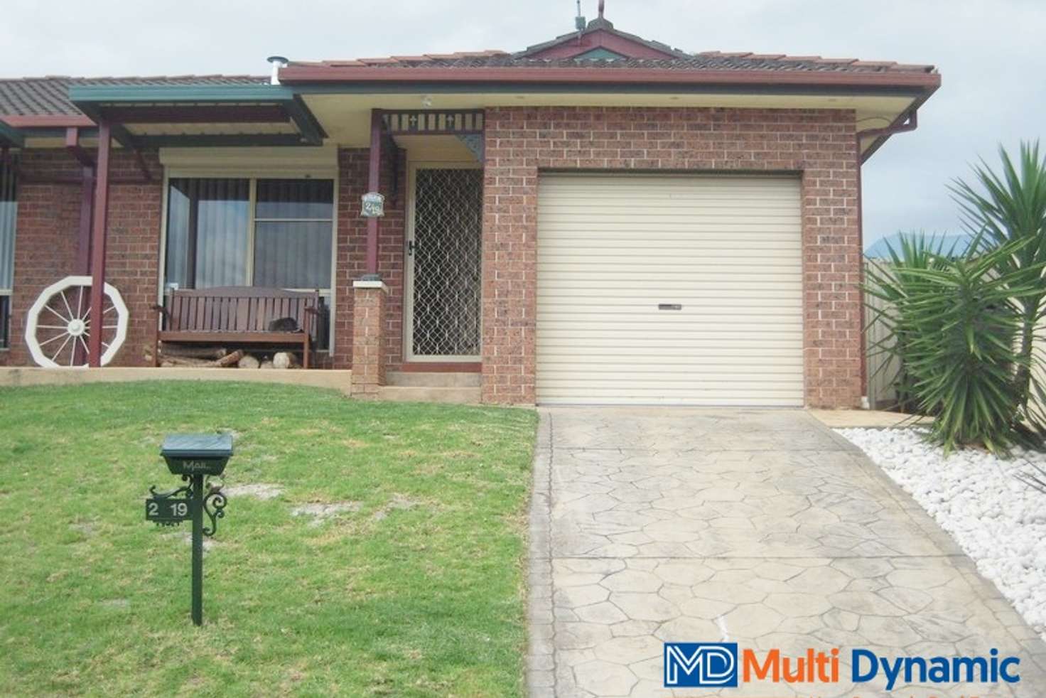 Main view of Homely semiDetached listing, 2/19 Zeppelin Place, Raby NSW 2566