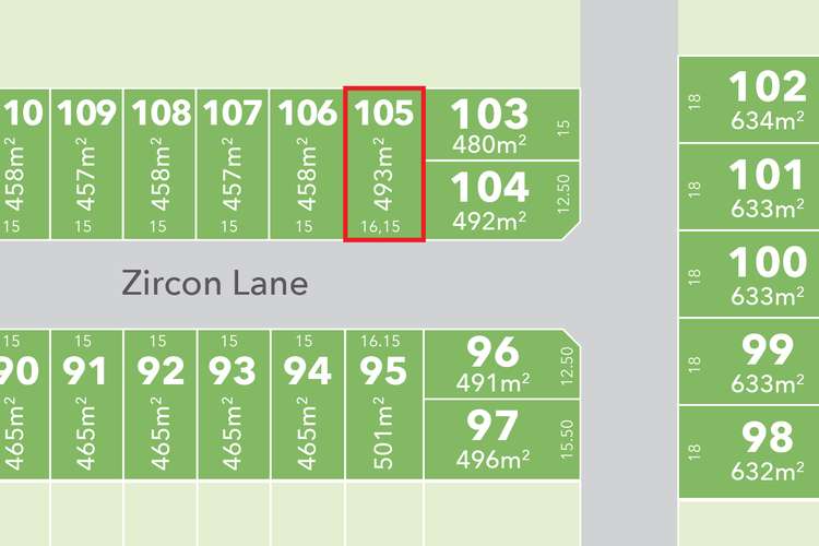 Third view of Homely residentialLand listing, Lot 105 Zircon Lane, Alfredton VIC 3350
