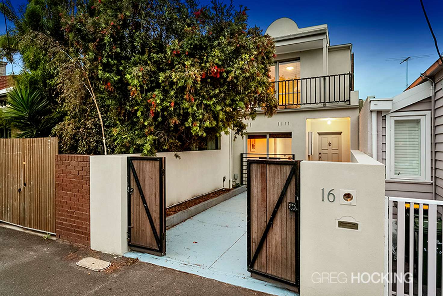 Main view of Homely townhouse listing, 16 Ingles Street, Port Melbourne VIC 3207